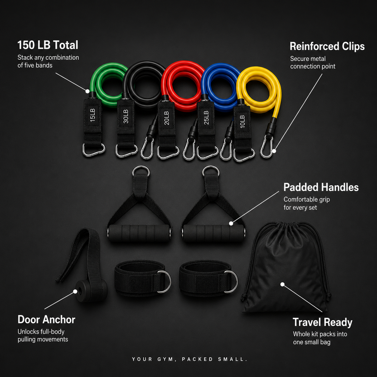 Resistance Bands Set