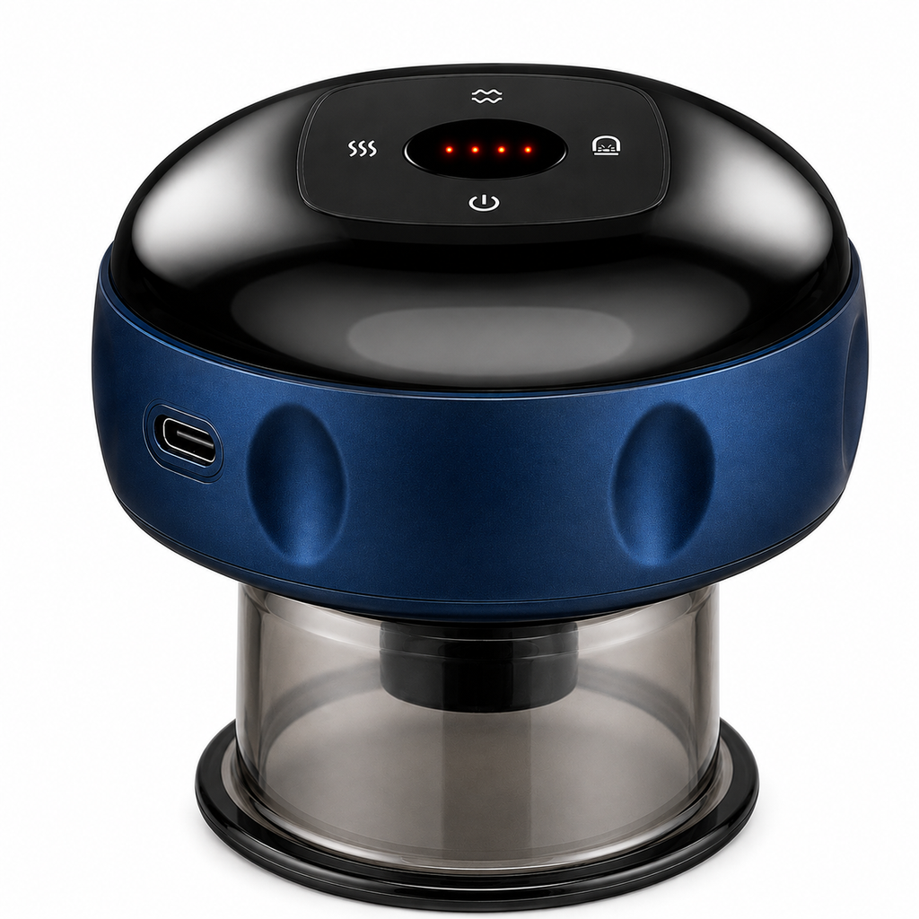 Electric Heated Cupping Massager - Smart Vacuum Therapy Device
