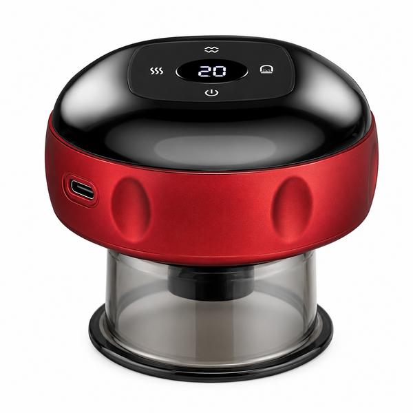 Electric Heated Cupping Massager - Smart Vacuum Therapy Device