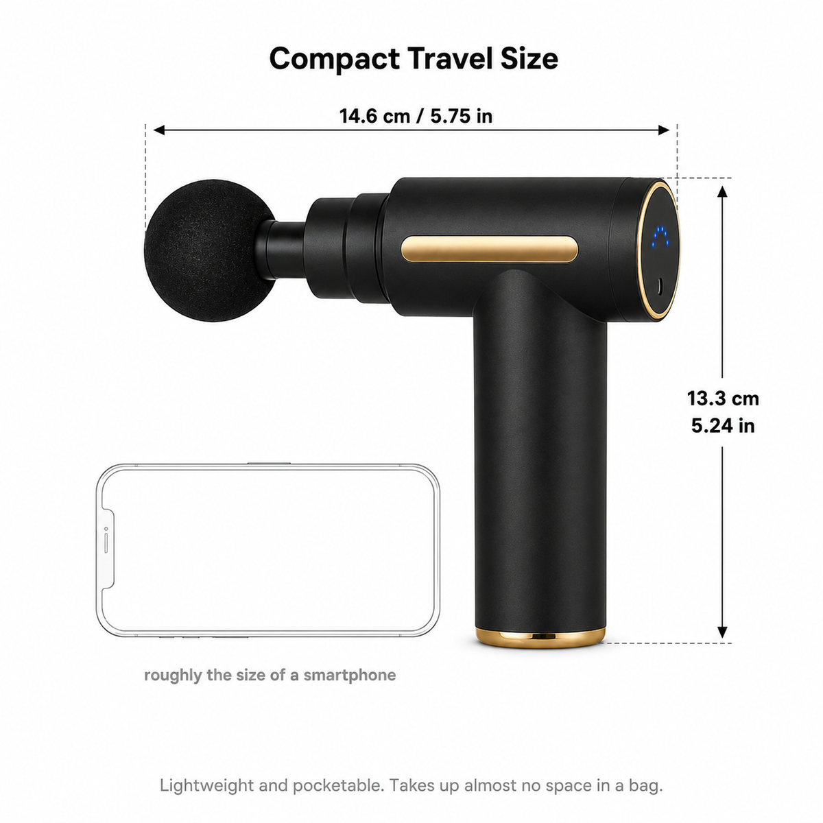 AuraFlow Massage Gun