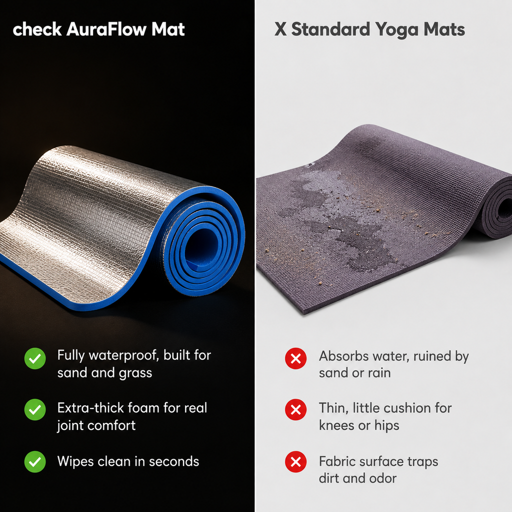 AuraFlow Yoga Mat