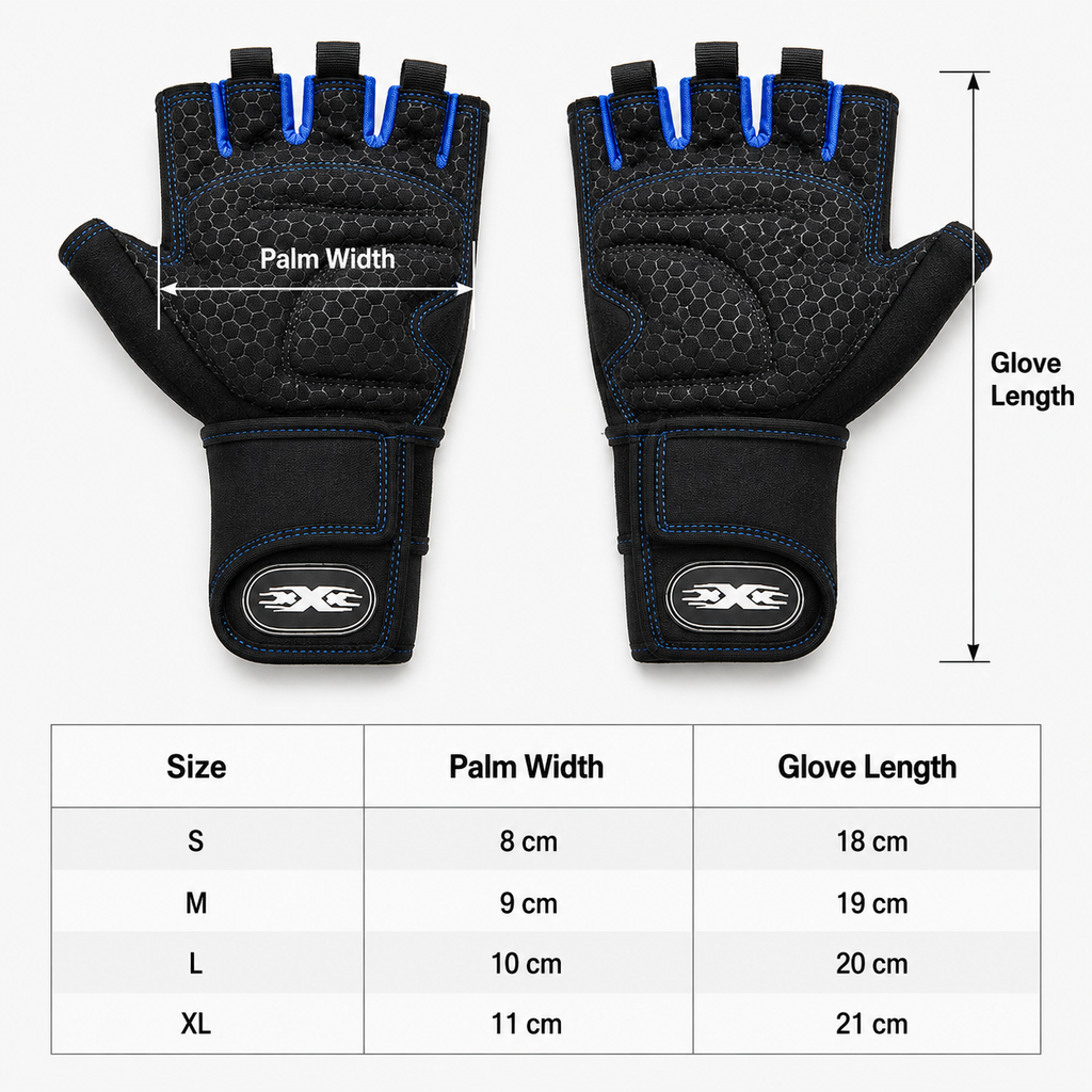 Iron Grip Training Gloves