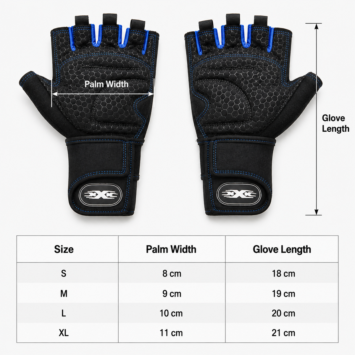Iron Grip Training Gloves