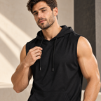 Elevate Sleeveless Pocket Hoodie