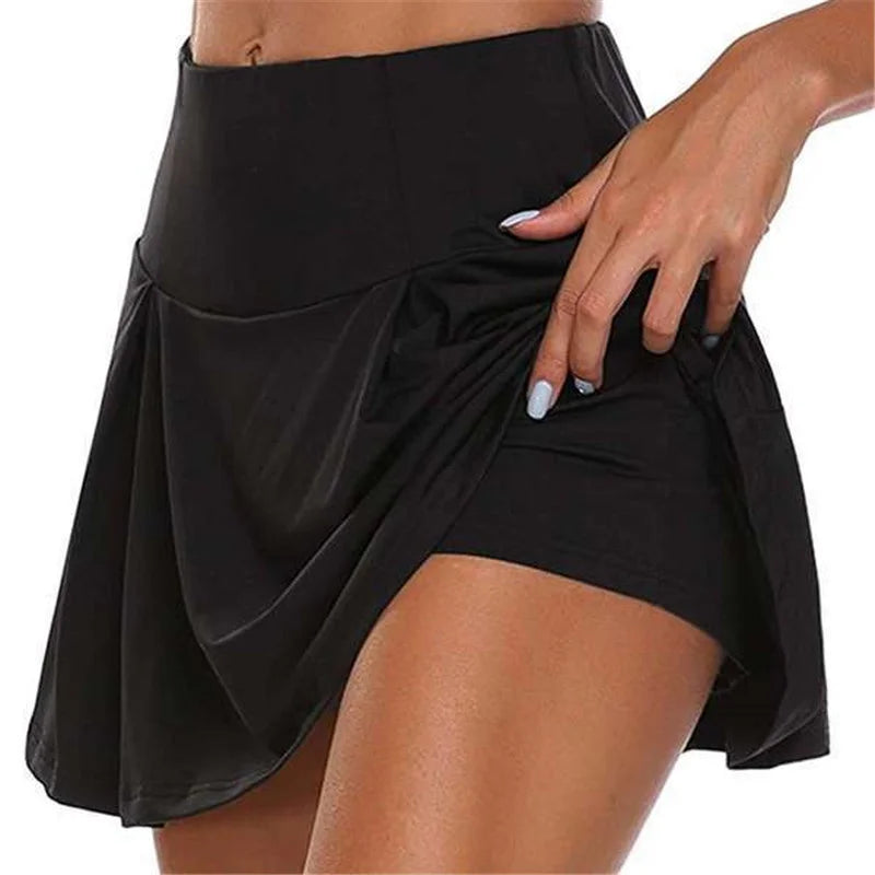 Essential High-Waist Skort