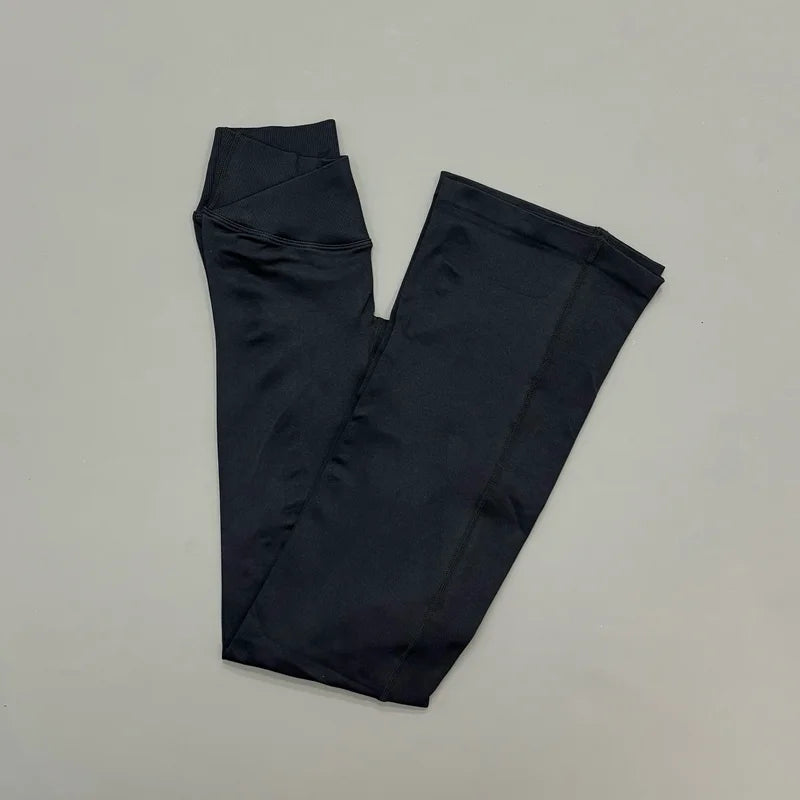 Aria Crossover Flare Leggings