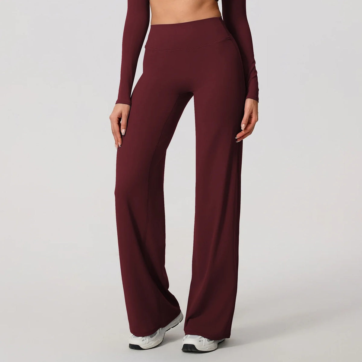 Grace High-Waist Wide-Leg Pants