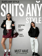 Haven Oversized Zip-Up Hoodie