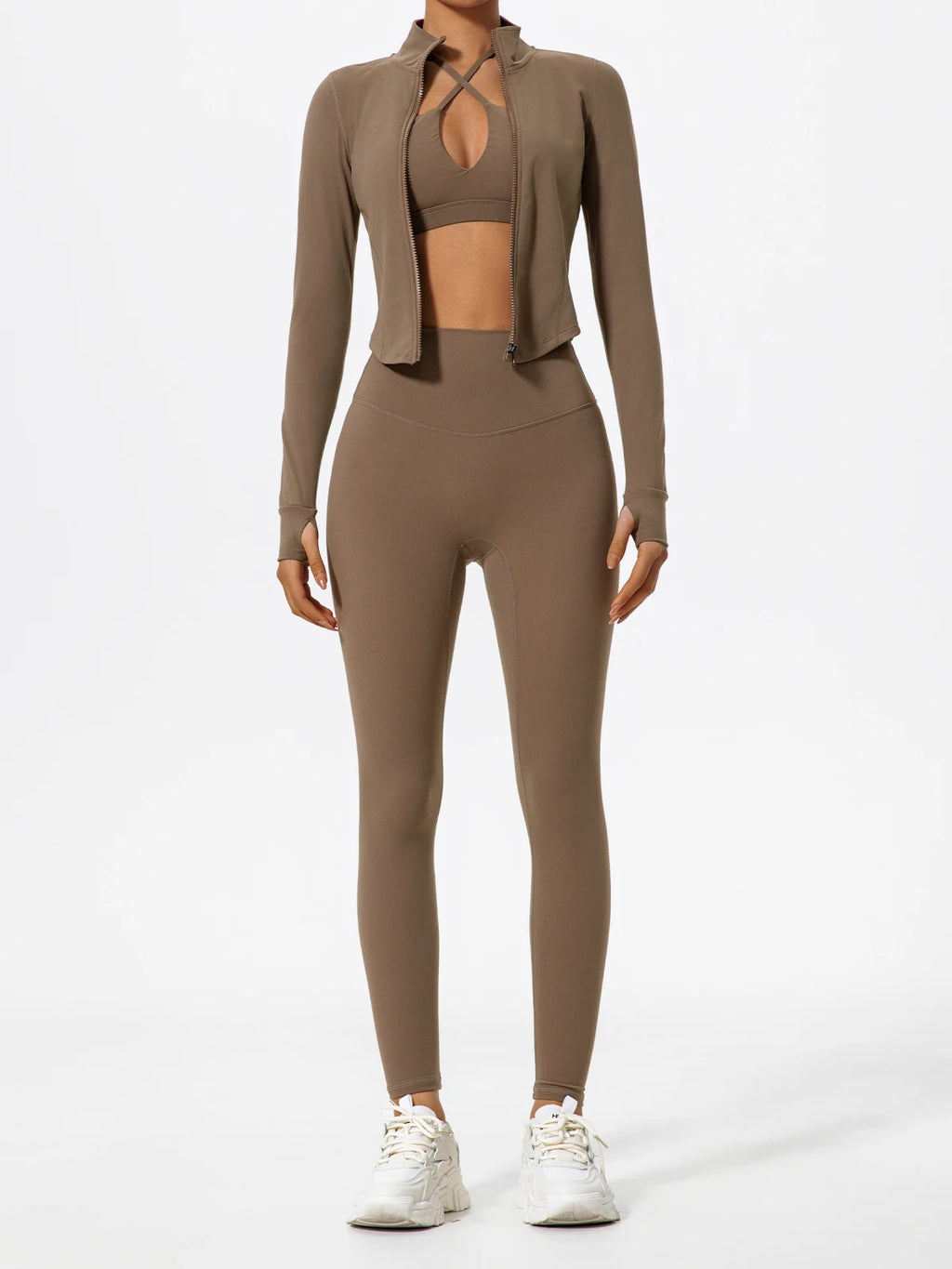 Aura Soft-Touch Zip-Up Jacket