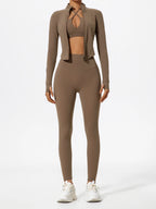 Aura Soft-Touch Zip-Up Jacket