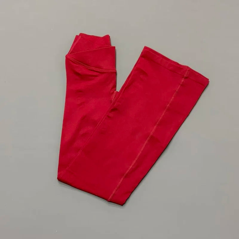 Aria Crossover Flare Leggings