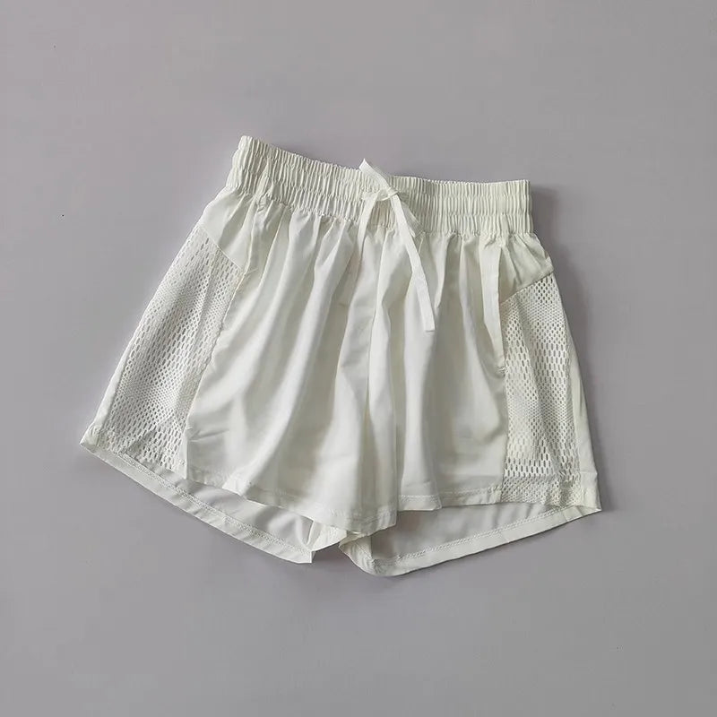 Airflow Mesh-Panel Running Shorts