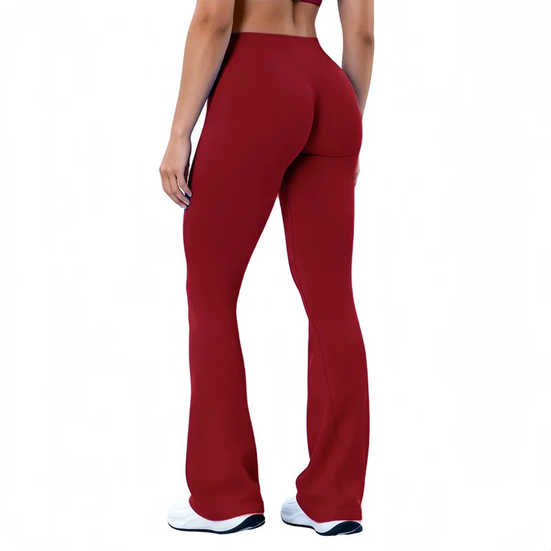 Nova V-Back Flare Leggings