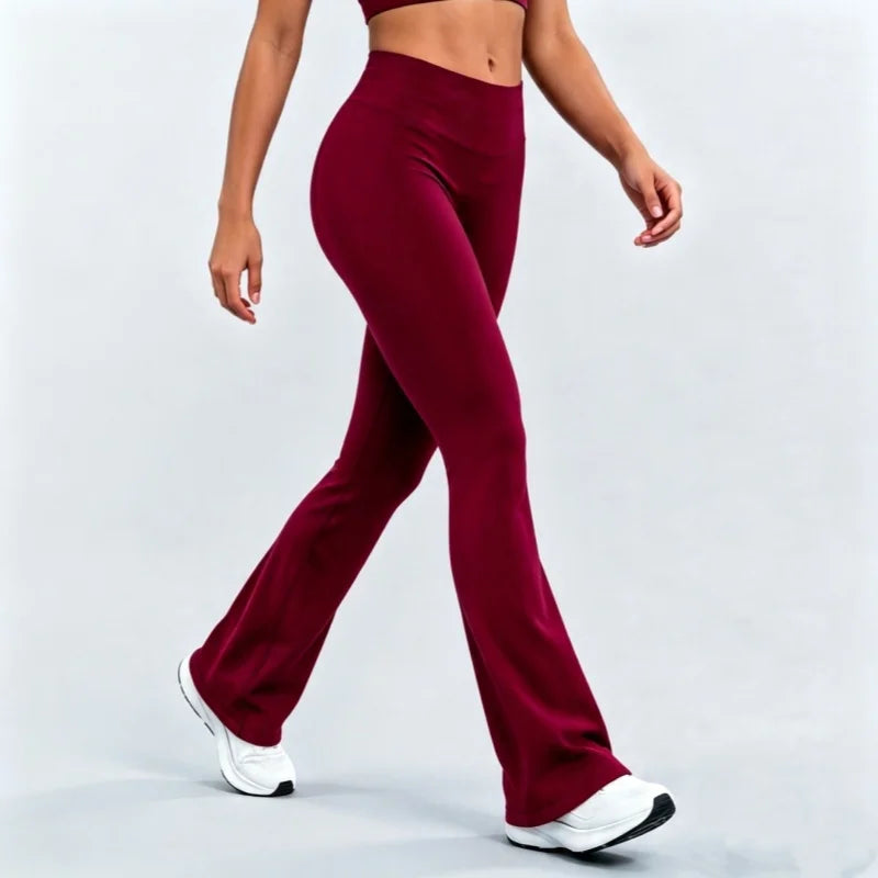 Nova V-Back Flare Leggings