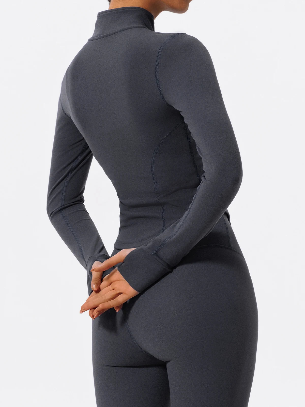 Aura Soft-Touch Zip-Up Jacket
