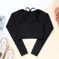 ElevateFlow Long-Sleeve Crop