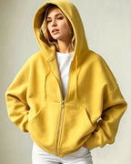 Haven Oversized Zip-Up Hoodie