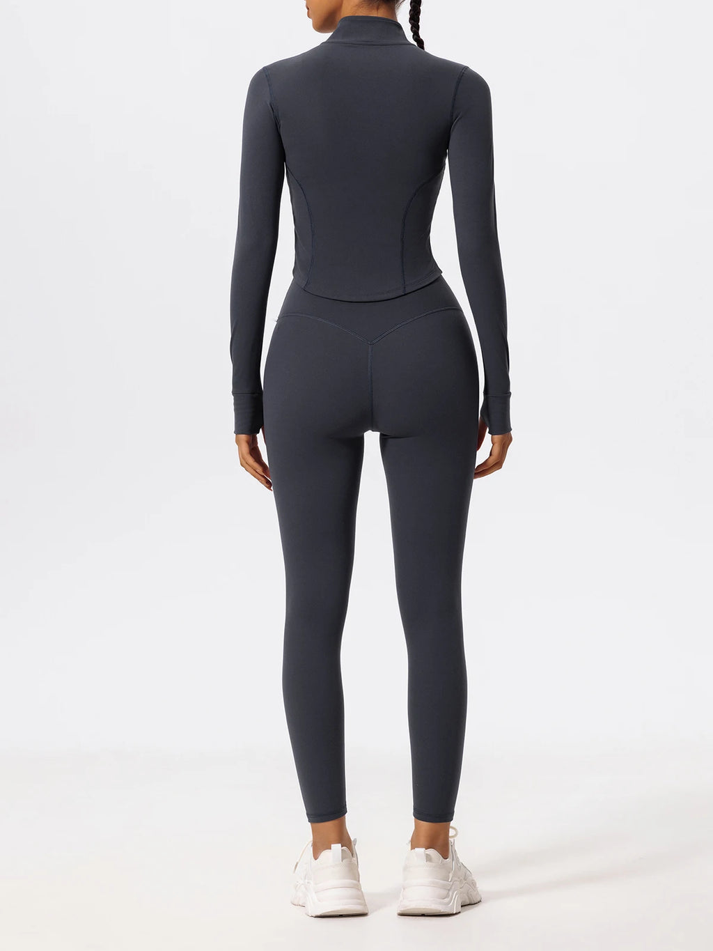 Aura Soft-Touch Zip-Up Jacket