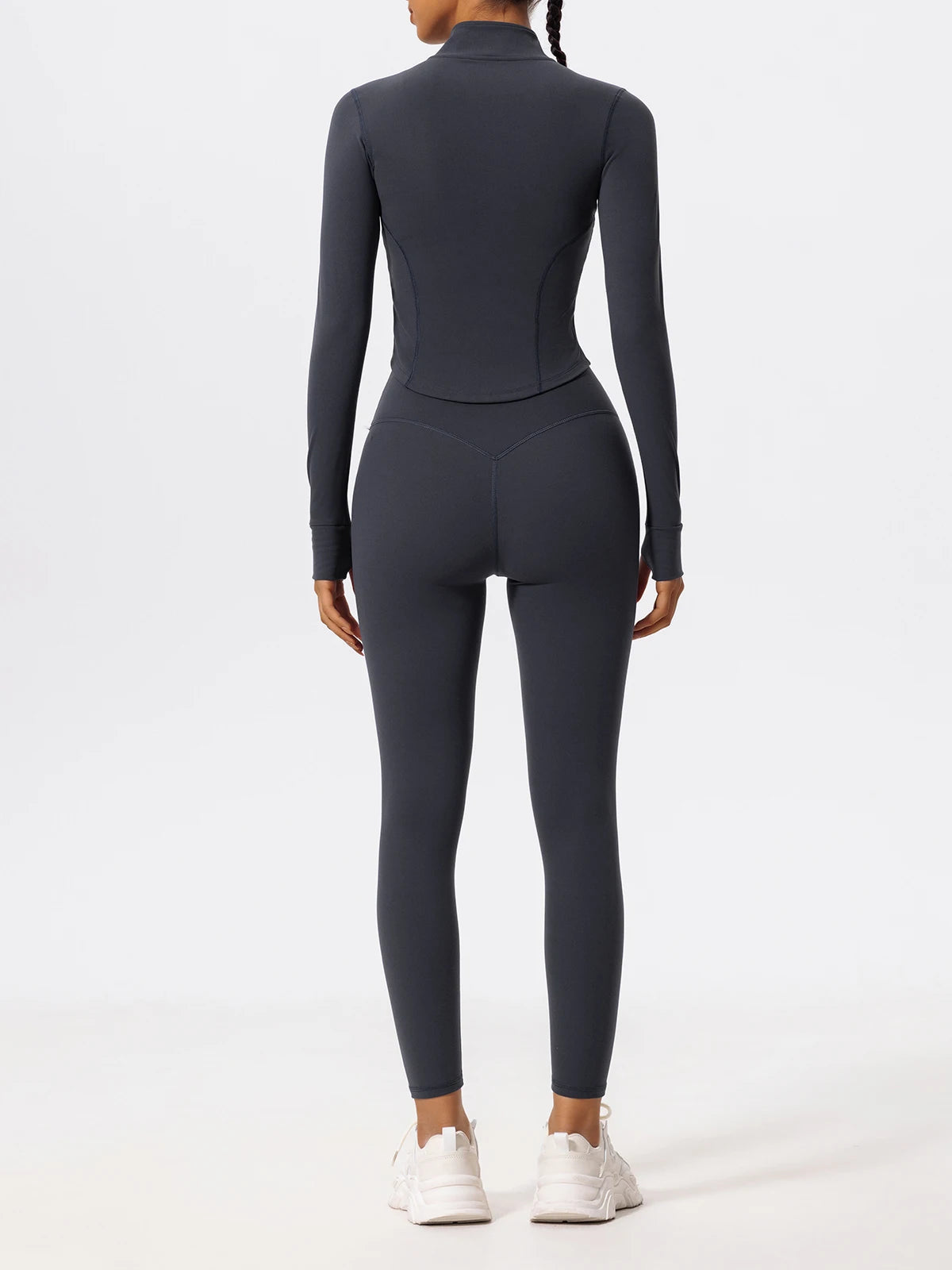Aura Soft-Touch Zip-Up Jacket