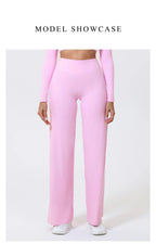 Grace High-Waist Wide-Leg Pants