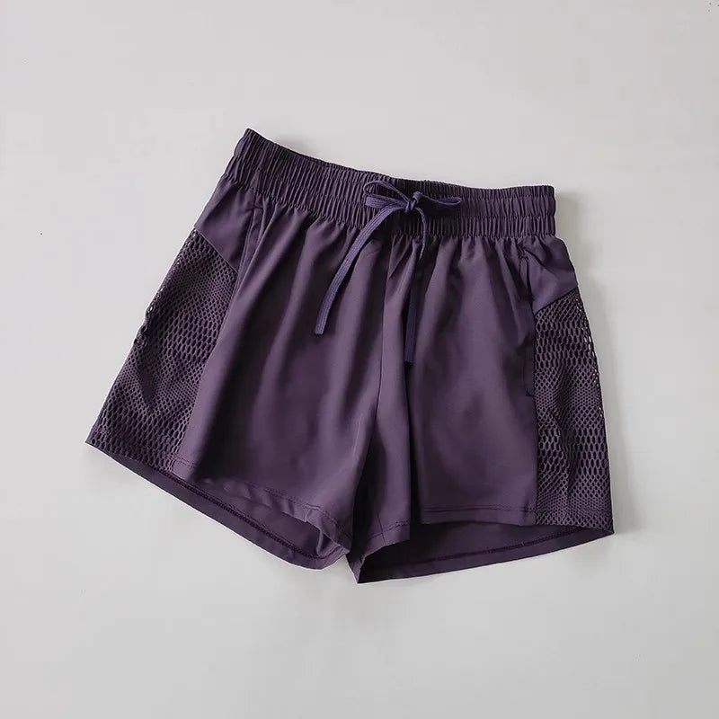 Airflow Mesh-Panel Running Shorts