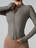 Contour Rib Zip-Up Training Jacket