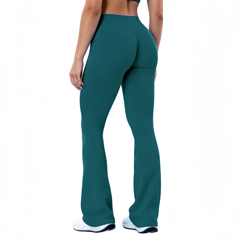 Nova V-Back Flare Leggings