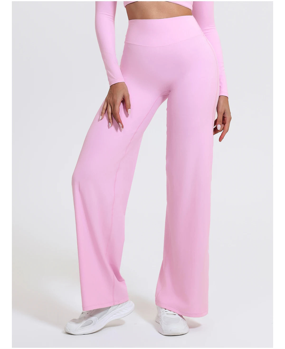 Grace High-Waist Wide-Leg Pants