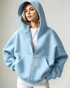 Haven Oversized Zip-Up Hoodie