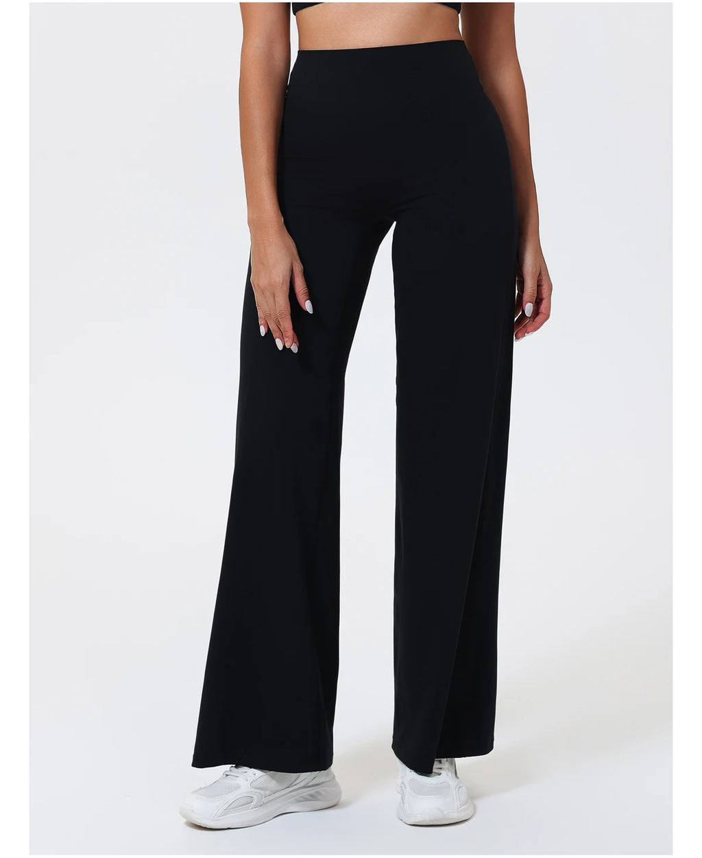 Grace High-Waist Wide-Leg Pants