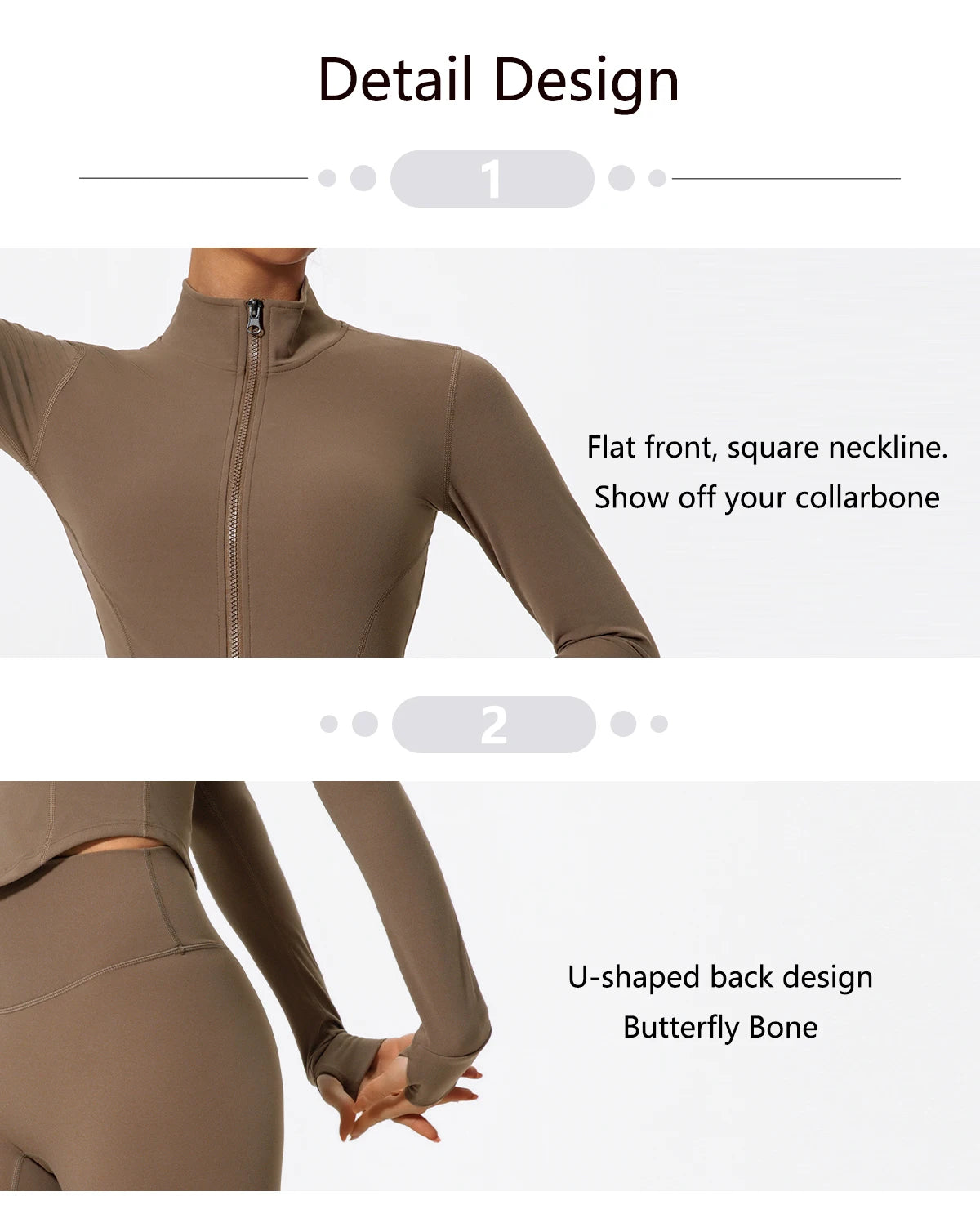 Aura Soft-Touch Zip-Up Jacket
