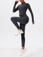 Aura Soft-Touch Zip-Up Jacket