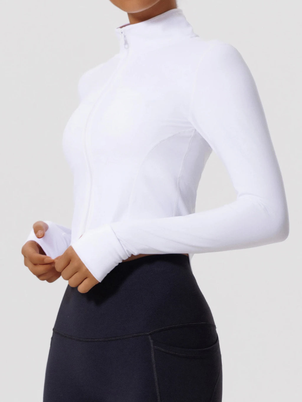 Aura Soft-Touch Zip-Up Jacket