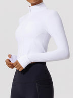 Aura Soft-Touch Zip-Up Jacket