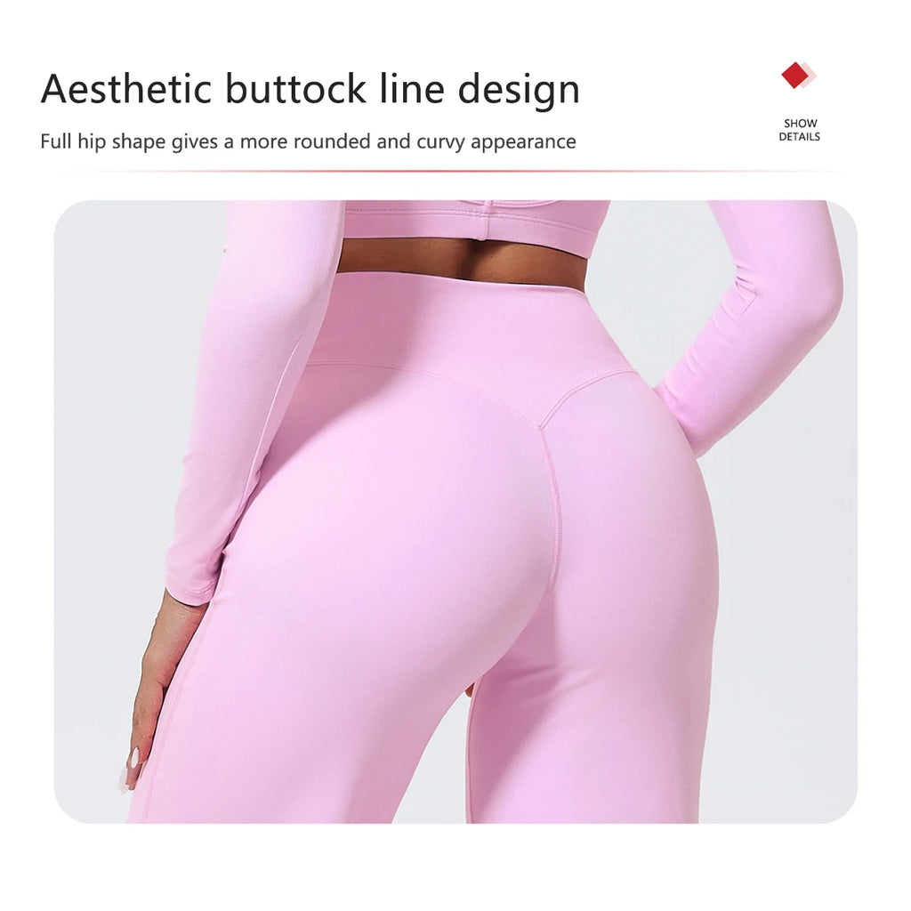 Grace High-Waist Wide-Leg Pants