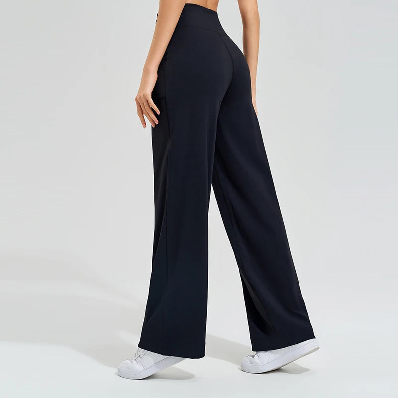 Wide-Leg Lounge Pants