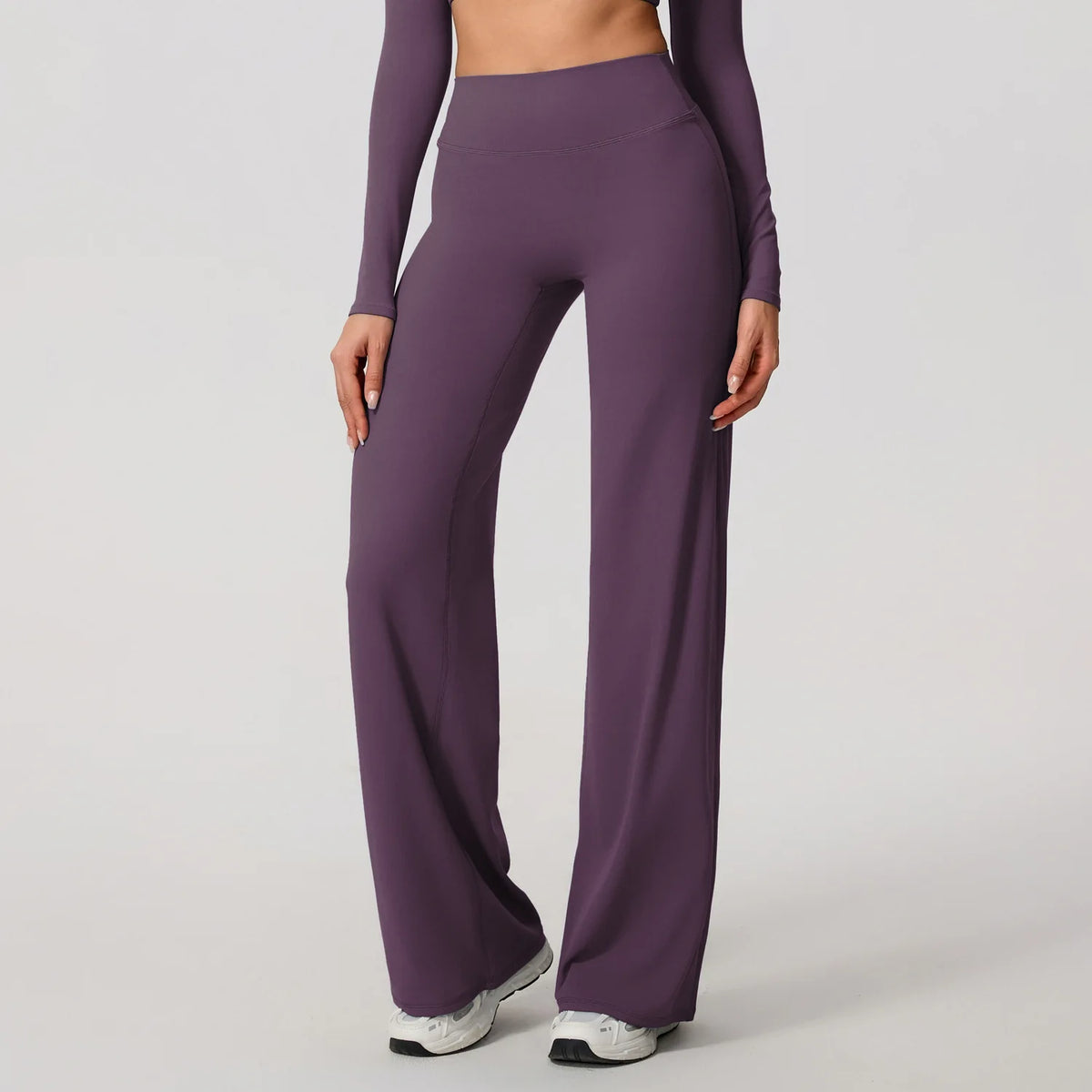 Grace High-Waist Wide-Leg Pants