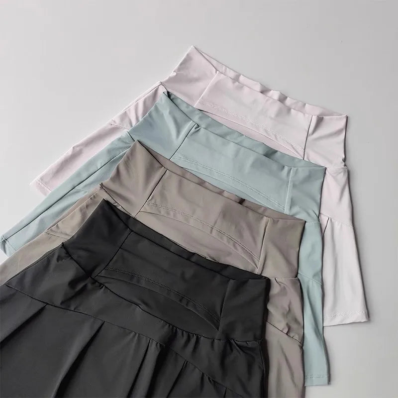 Ace Pleated-Back Tennis Skort