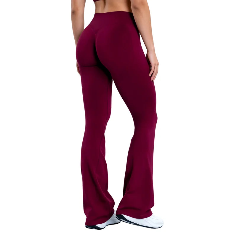 Nova V-Back Flare Leggings