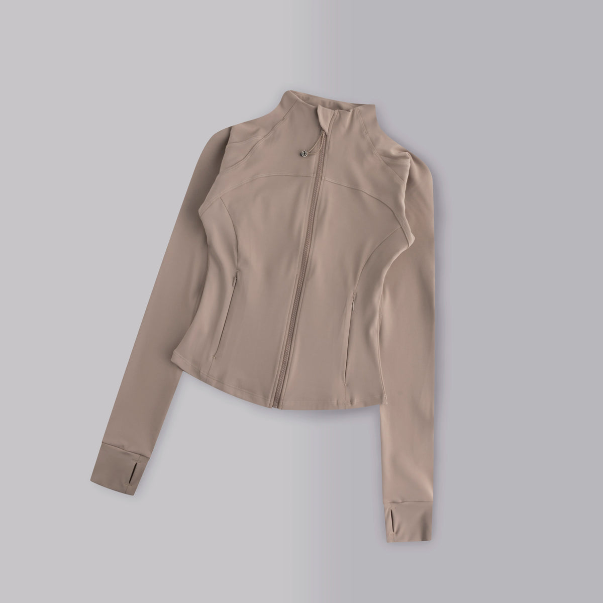 Define Smooth Zip-Up Training Jacket