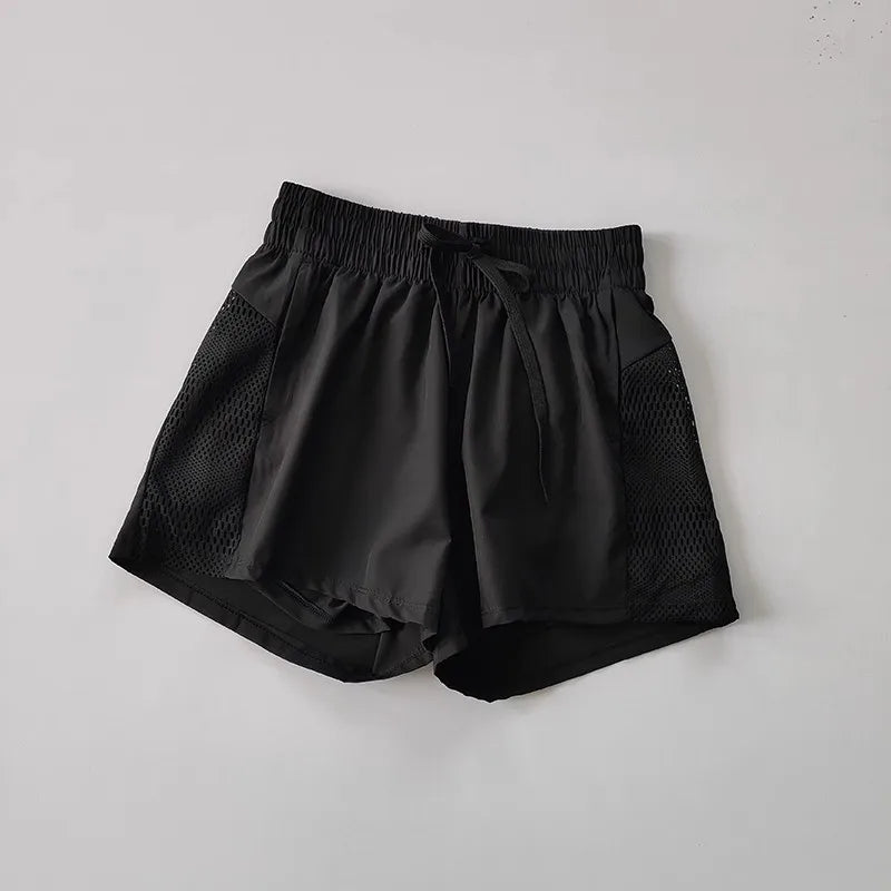 Airflow Mesh-Panel Running Shorts