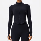 Aura Soft-Touch Zip-Up Jacket