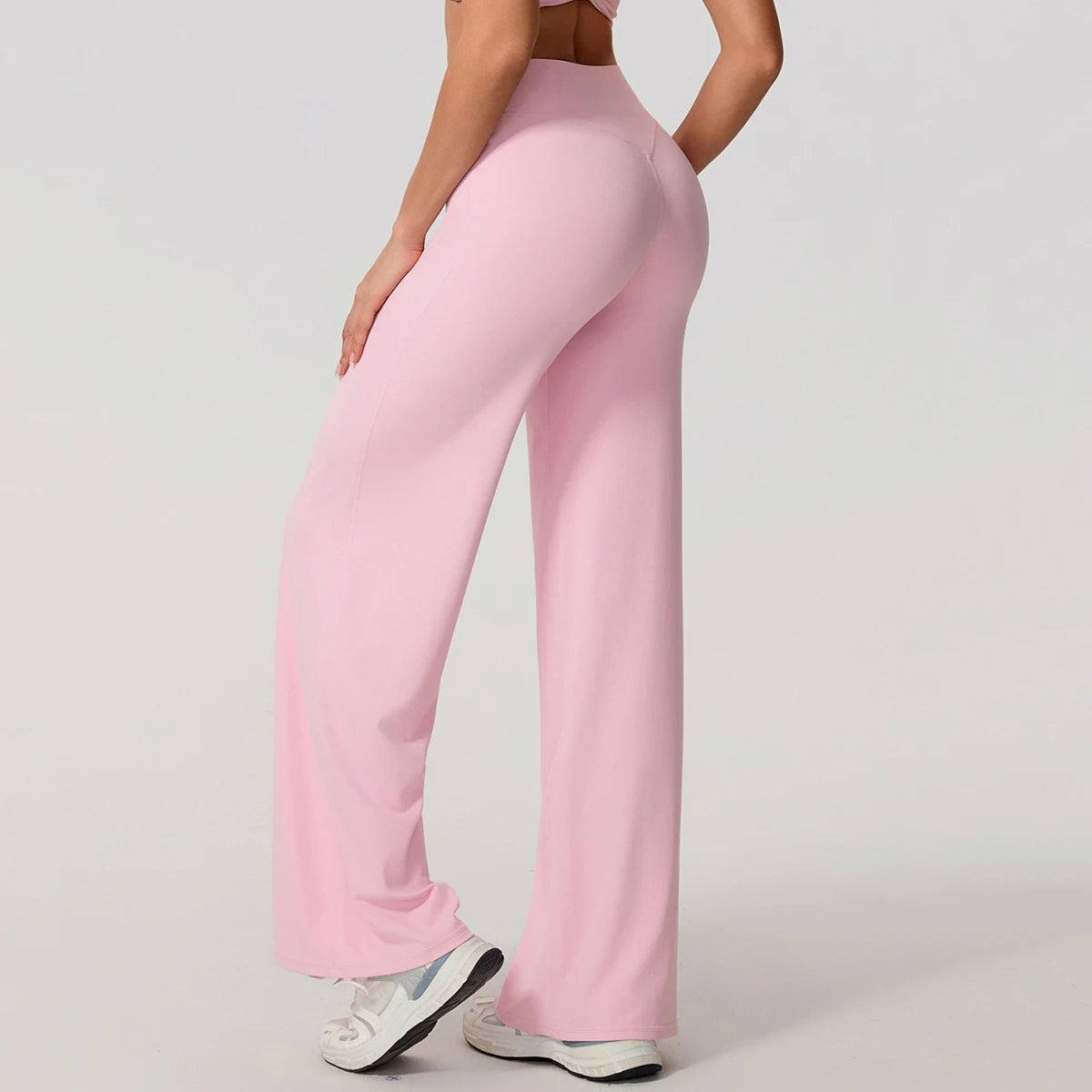 Grace High-Waist Wide-Leg Pants