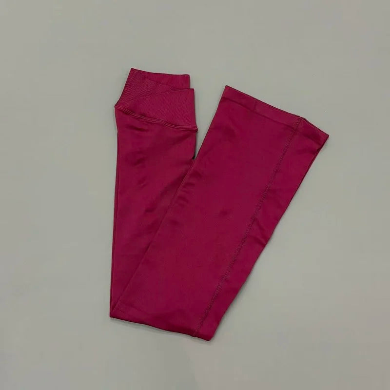 Aria Crossover Flare Leggings
