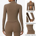 Aura Soft-Touch Zip-Up Jacket