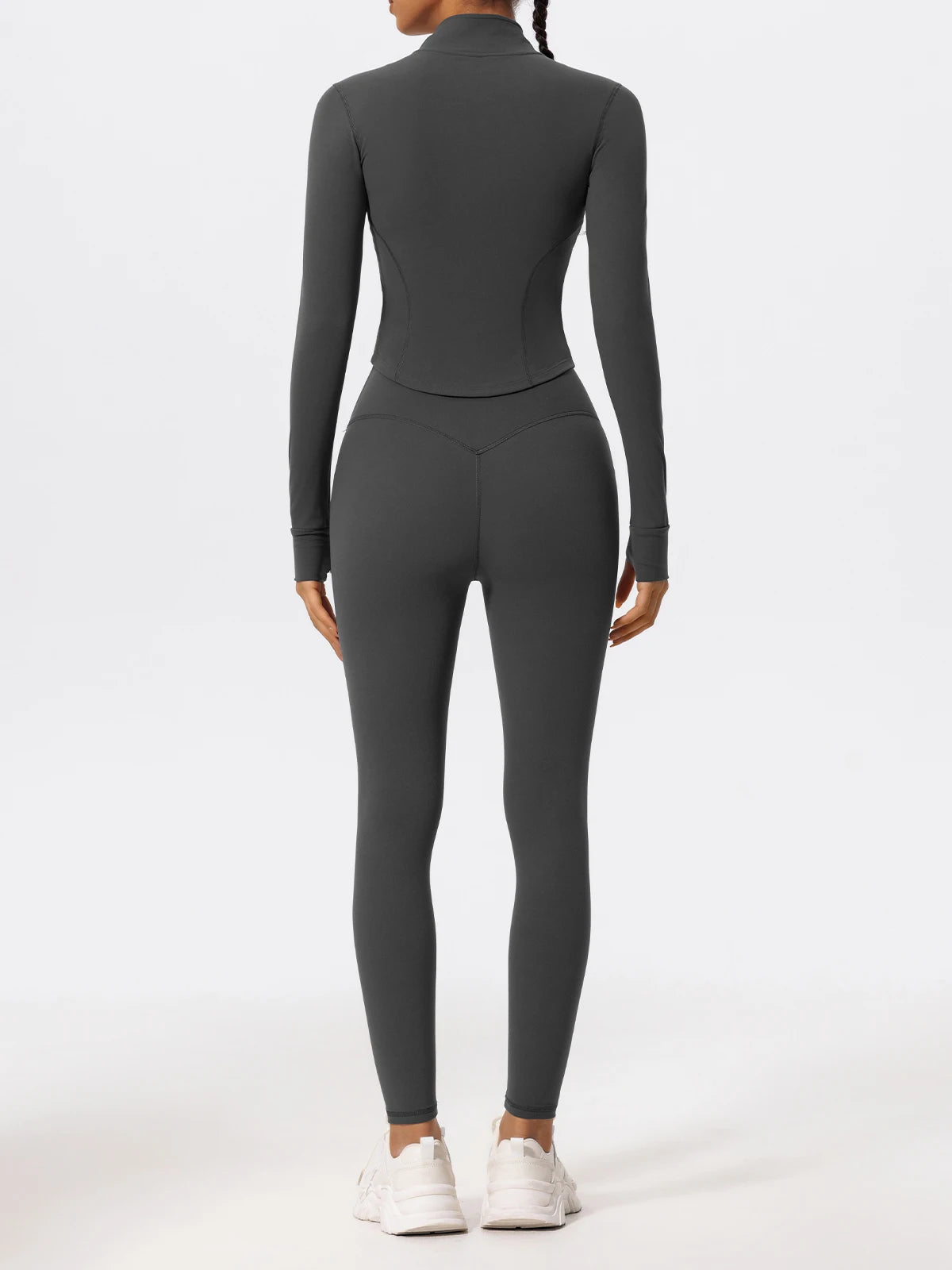 Aura Soft-Touch Zip-Up Jacket