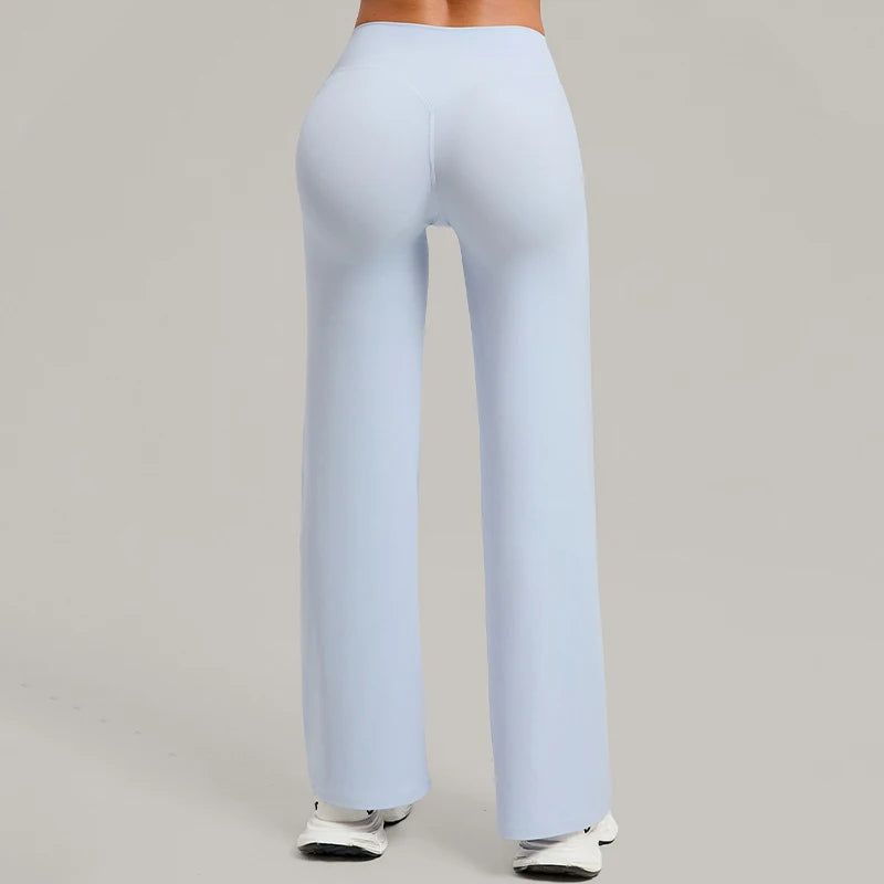 Grace High-Waist Wide-Leg Pants
