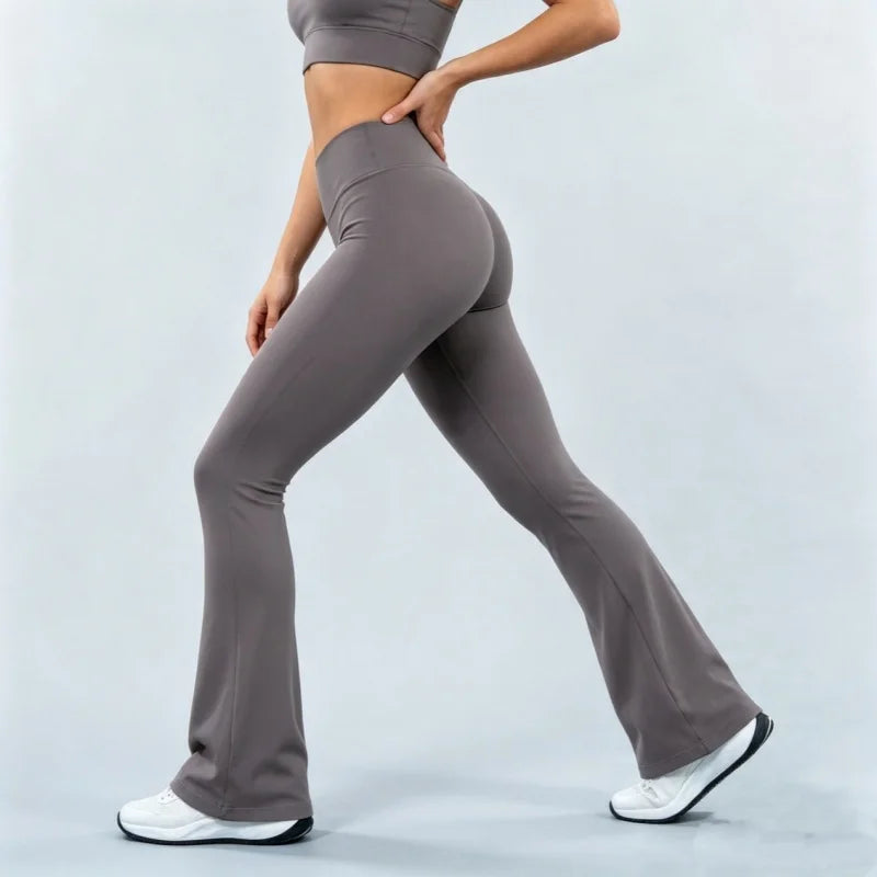Nova V-Back Flare Leggings