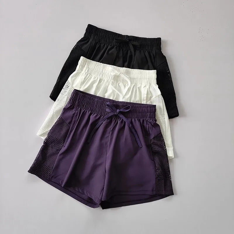 Airflow Mesh-Panel Running Shorts