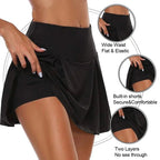 Essential High-Waist Skort